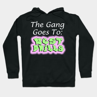 The gang goes to West Philly crossover Hoodie